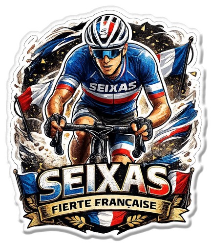 Sticker fierte cyclisme velo - sticker,
