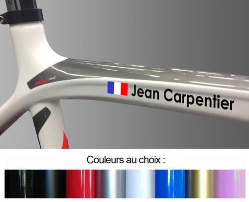 Nom personnalise velo - personnalise,