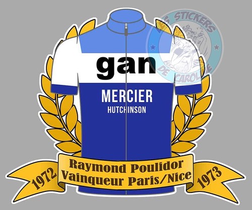 Sticker maillot velo - velo, raymond